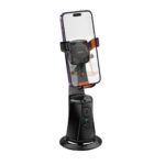 Suporte para telefone Gimbal Hoco K26 Smart Rastreamento Anti-Vibração Preto - Image 7