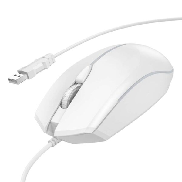 Rato Hoco GM37 Wonderful Gaming Luminous 1,5m Branco