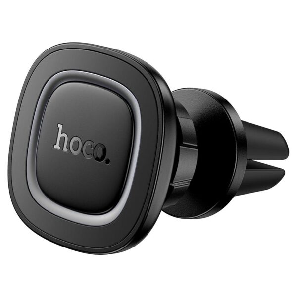 Suporte de Telefone para Carro Magnético Hoco H72 Crown para Saída de Ar Preto