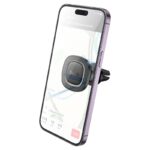 Suporte de Telefone para Carro Magnético Hoco H72 Crown para Saída de Ar Preto - Image 3