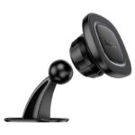 Suporte de Telefone para Carro Console Central Hoco H73 Crown Para Painel Preto - Image 6