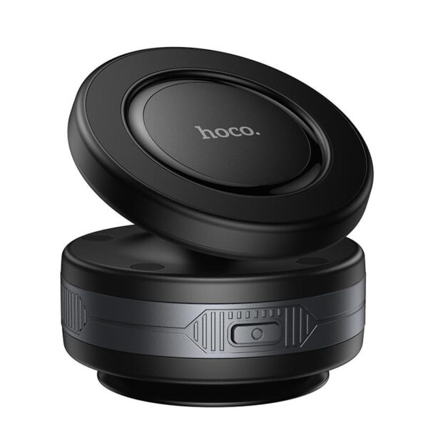 Suporte para Celular Veicular Hoco H86 Dragão com Ventosa Preto Cinza Metálico