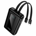 Power Bank Hoco J162A com Tipo-C+Lightning Cabo 22.5W+PD20W 20000mAh Preto - Image 6